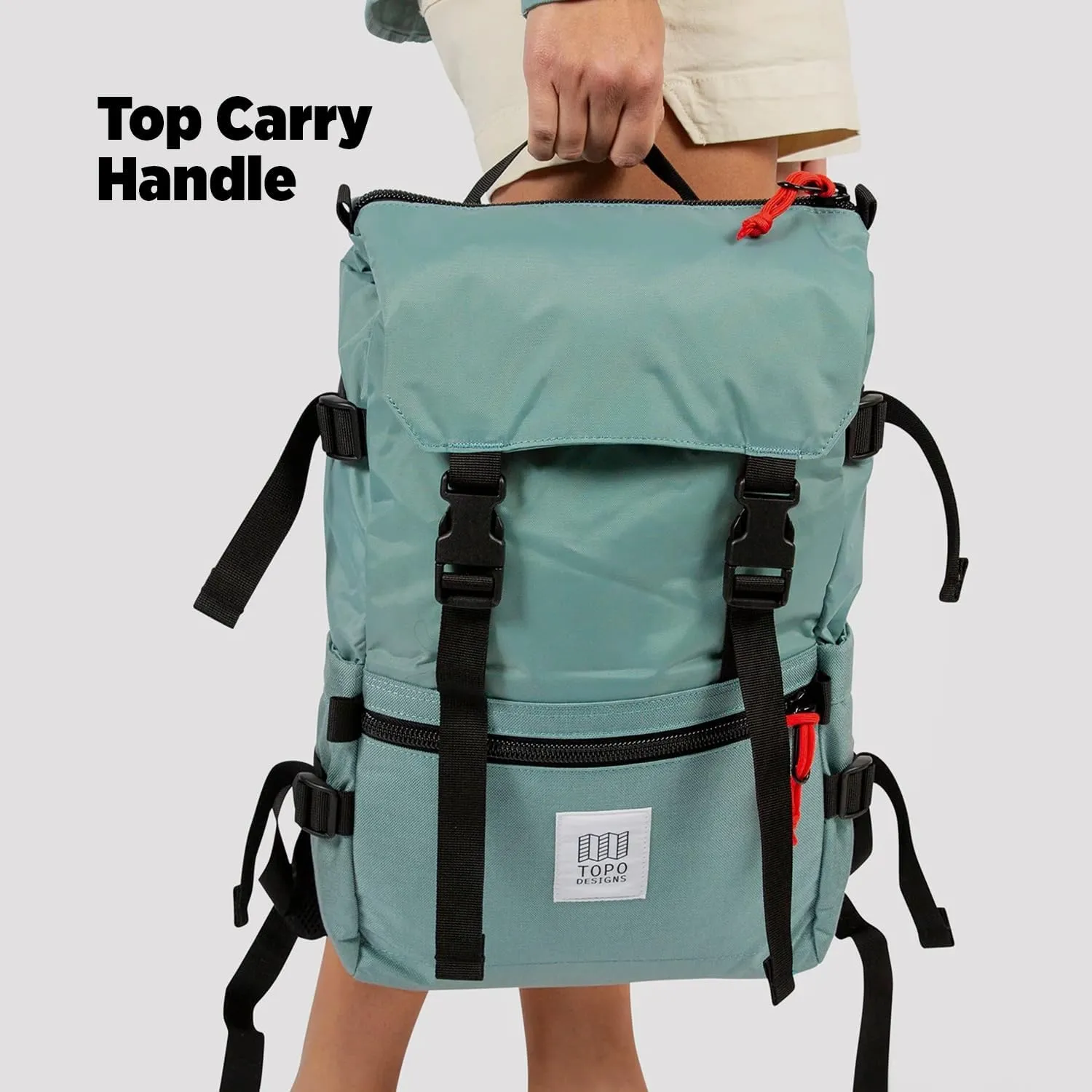 Topo Designs Rover Pack Classic - Bone White/olive