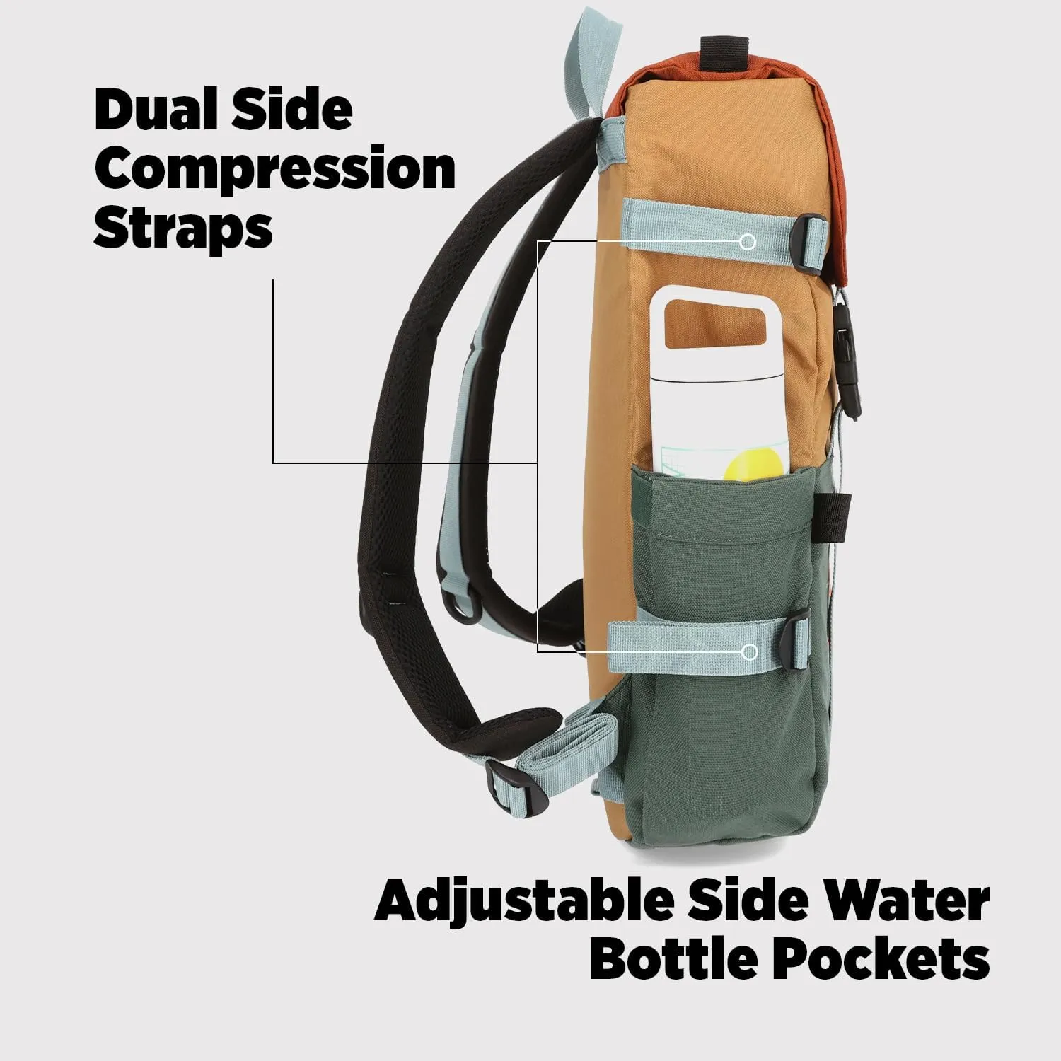 Topo Designs Rover Pack Classic - Bone White/olive