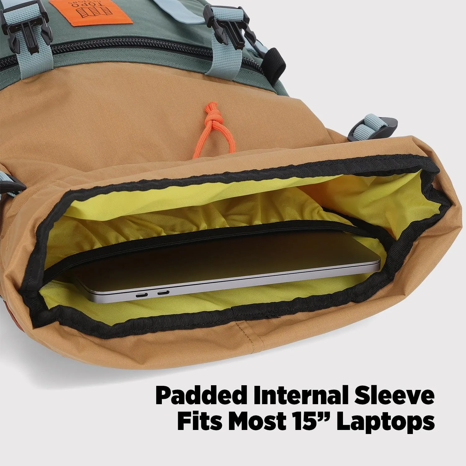 Topo Designs Rover Pack Classic - Sage/pond Blue - One Size