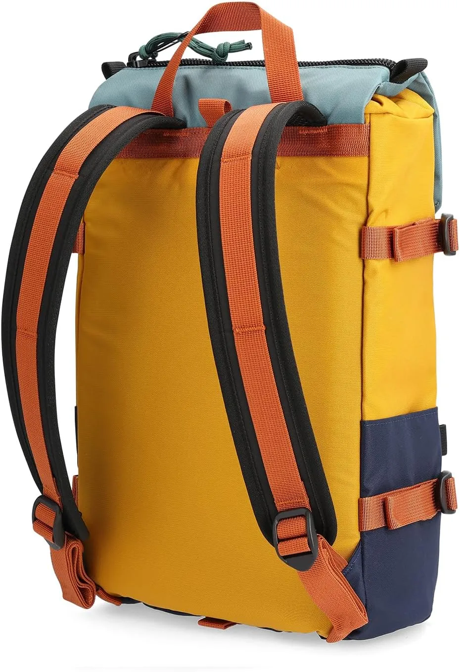 Topo Designs Rover Pack Mini, Navy/Mustard, One Size
