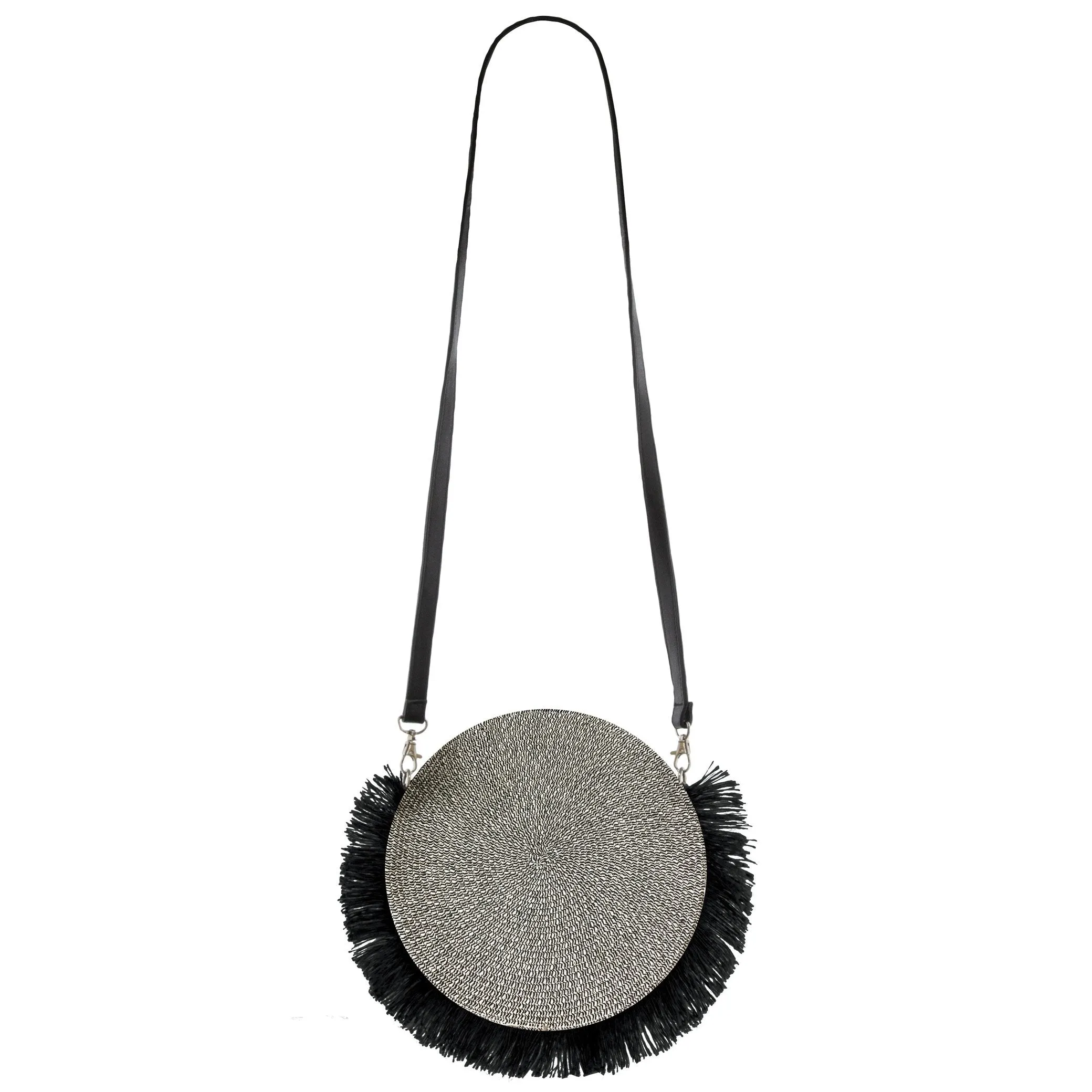 Torquay Woven Circle Crossbody