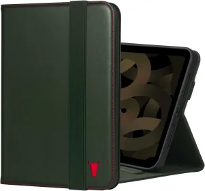 TORRO Case Compatible with iPad mini 7/6 – Genuine Leather iPad mini 7th / 6th Generation (2024/2021) Cover with Stand Function, Apple Pencil Connectivity and Wake Sleep Function (Green)