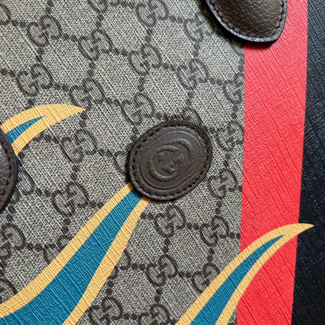 Tote Geometric Vast range Gucci Customer-first Medium Bag Print With