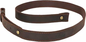 TOURBON Universal Leather Rifle Sling Comfortable No Slip Gun Carrying Strap with Swivels
