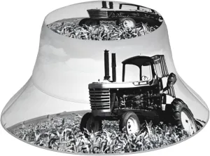 (Tractor Agriculture Tranquil) Bucket Hat for Men Women Packable Sun Hat Outdoor Fisherman Cap for Beach Travel Hiking
