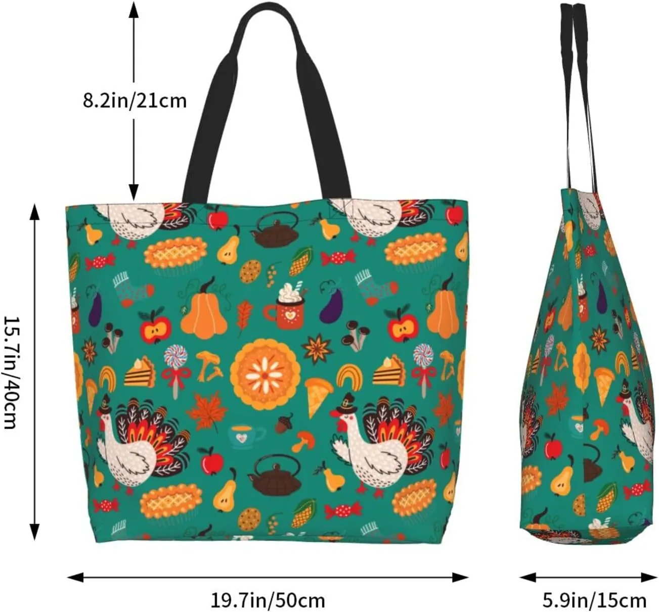 Twelve constellations Tote Bag Shopping Bag Portable Handbags Tote Shoulder Bucket Bags for Women