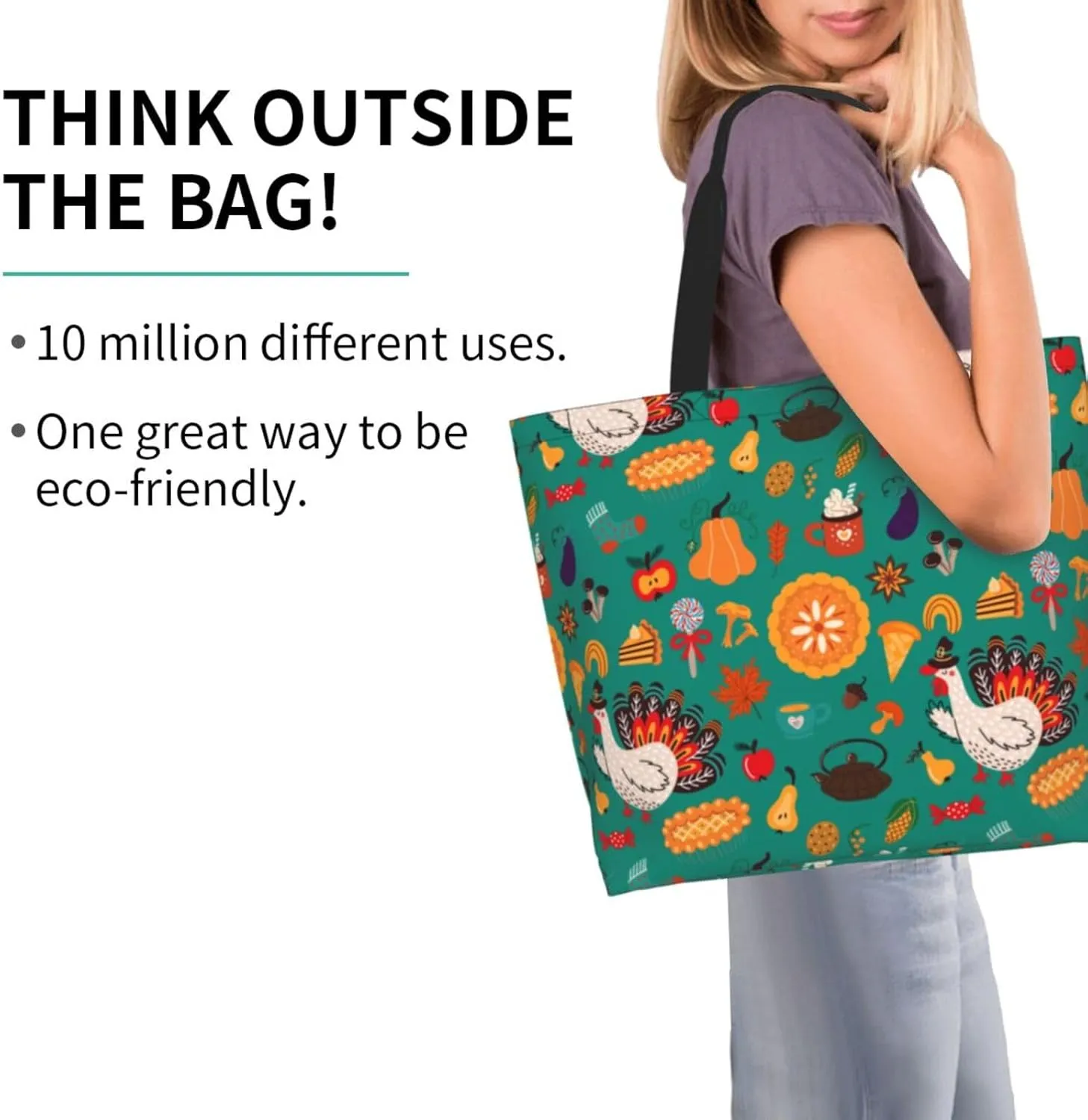 Twelve constellations Tote Bag Shopping Bag Portable Handbags Tote Shoulder Bucket Bags for Women