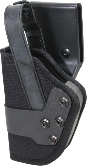 Uncle Mike's Kodra Nylon Web Deluxe Inner Duty Belt (X-Large, Black)