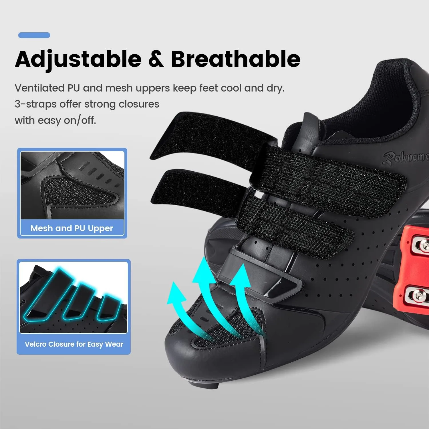 Unisex Cycling Shoes Size 14 Peloton Compatible - Mens Spin Shoes with Look Delta Cleats - Indoor Road Bikes SPD Clips