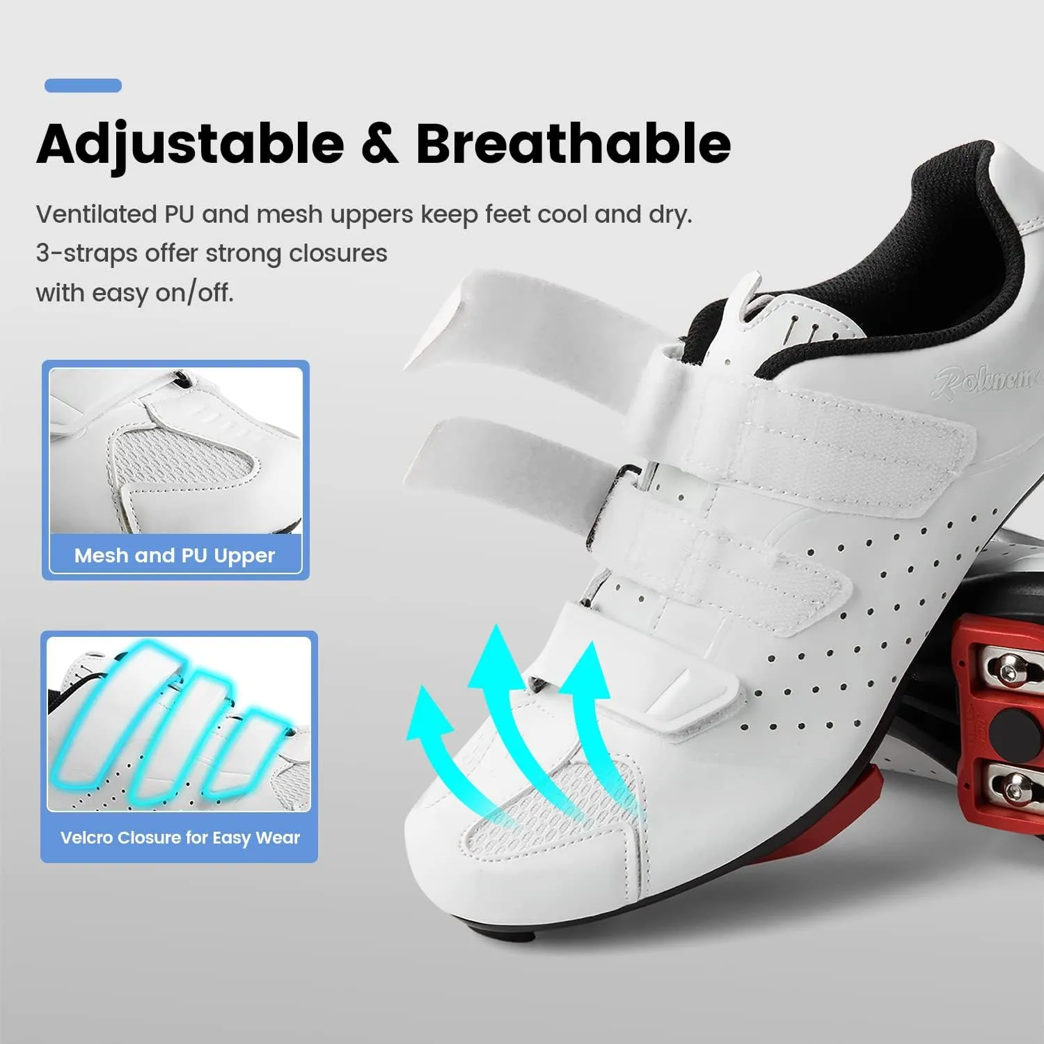 Unisex Cycling Shoes Size 14 Peloton Compatible - Mens Spin Shoes with Look Delta Cleats - Indoor Road Bikes SPD Clips