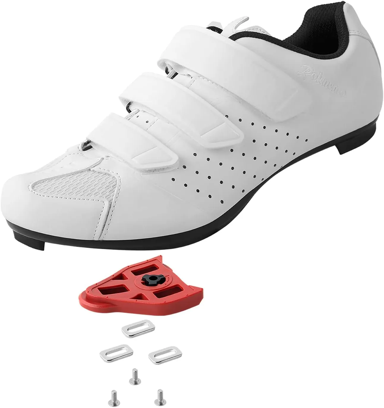 Unisex Cycling Shoes Size 14 Peloton Compatible - Mens Spin Shoes with Look Delta Cleats - Indoor Road Bikes SPD Clips