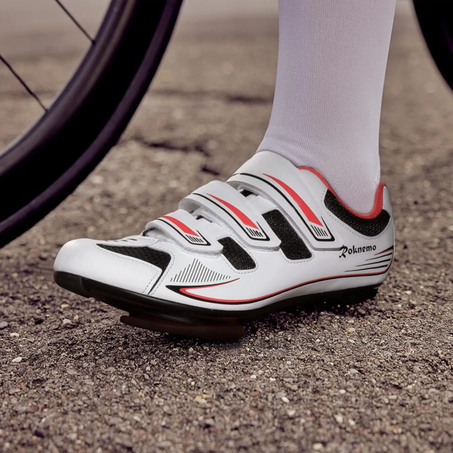 Unisex Cycling Shoes with Look Delta Cleats - Peloton Compatible Spin Shoes with SPD Clips - Indoor Shimano Road Bike for Men Women