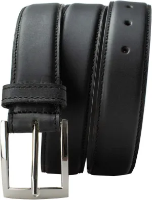 Uptown Belt - Top Grain Leather Belt with Certified Nickel Free Buckle