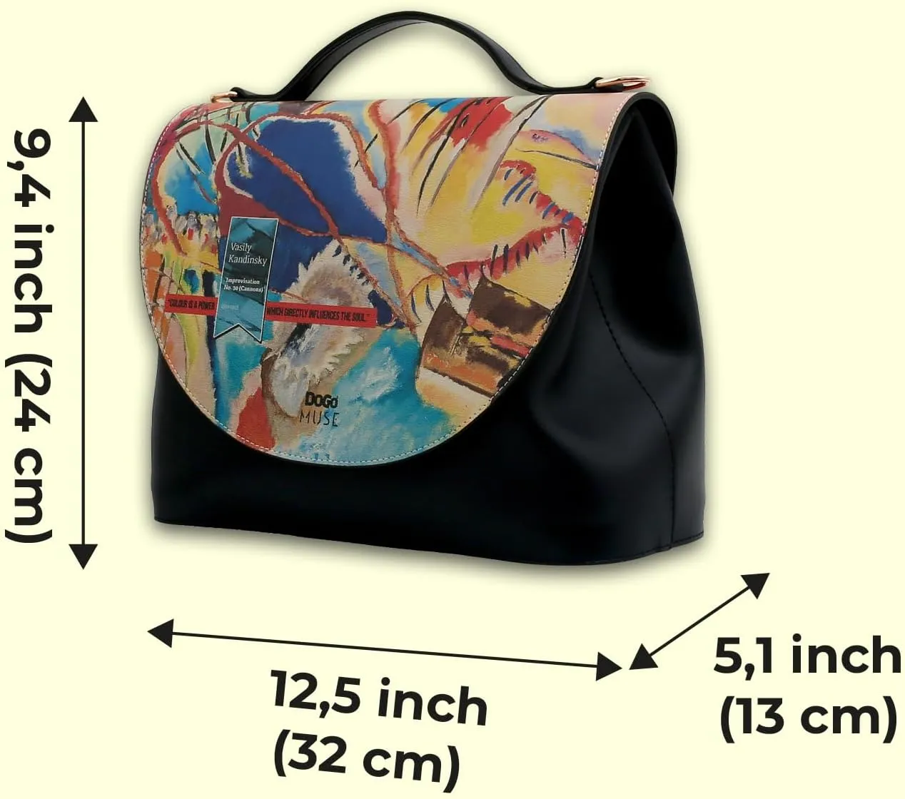 Vegan Leather Handbags for Women - Unique Design and Handmade Top-Handle Handbags