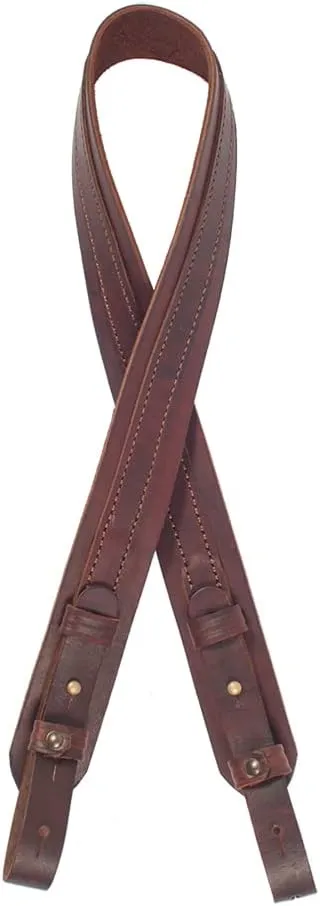 VlaMiTex J8 Leather Rifle Slings with Top- Grip