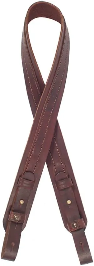 VlaMiTex J8 Leather Rifle Slings with Top- Grip