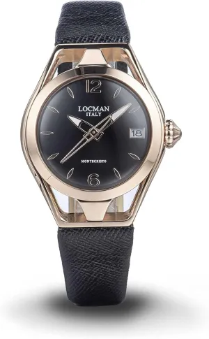 Watch only time Woman Locman Montecristo Trendy Code 0526R01R-RRBKRGFK, strap