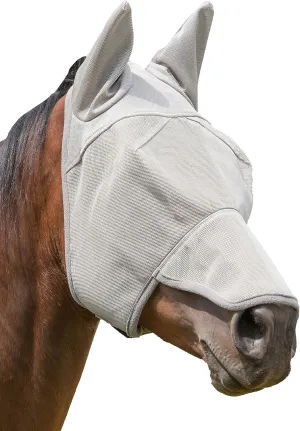 Weaver Leather 35-4100-GY Open Ear Fly Mask with Xtended Life Closure System
