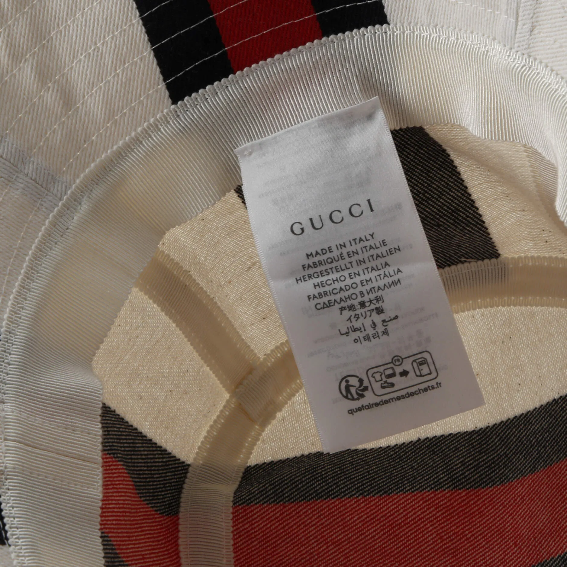 Web Bucket Hat Cotton