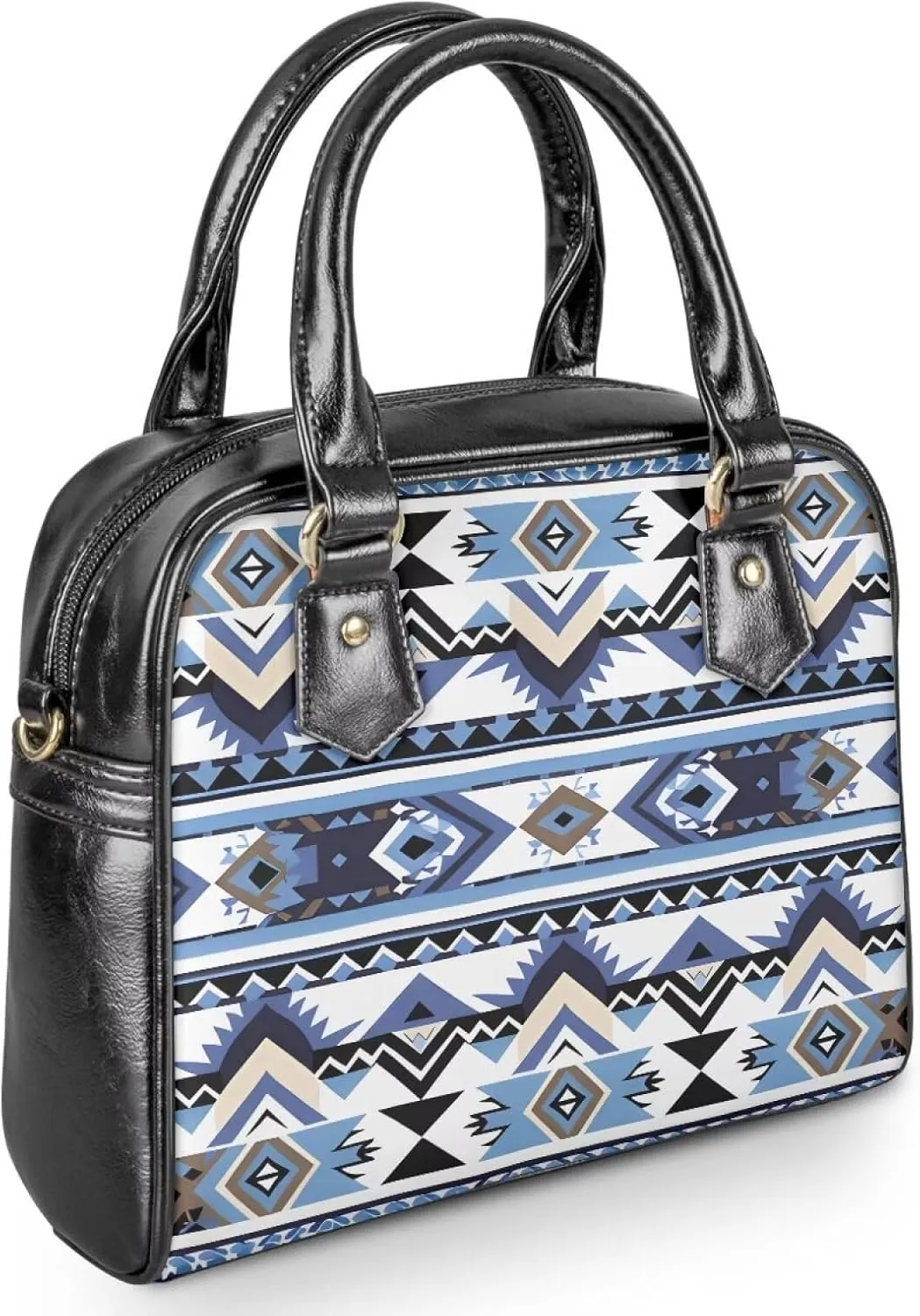 Western Handbags for Women Crossbody Tote Purse Leather Top Handle Bags for Travel Shopping Work