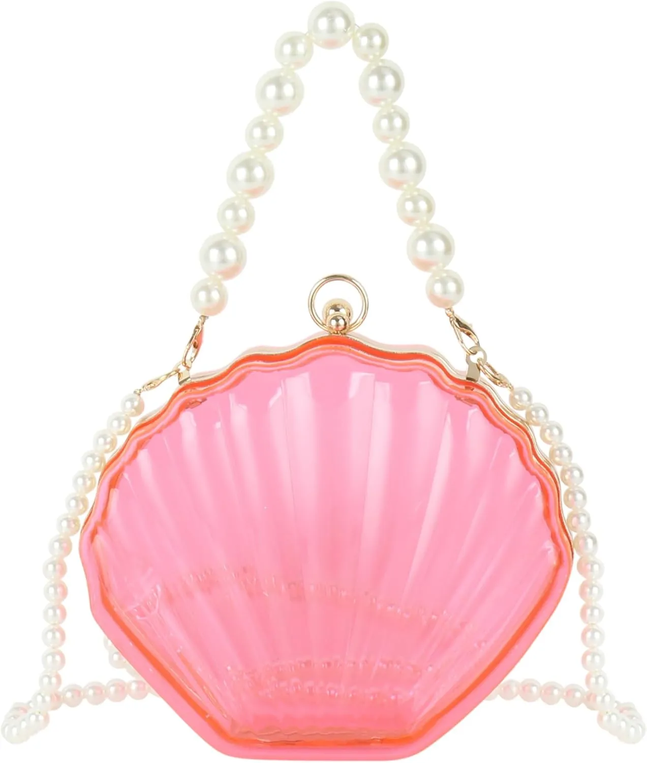 Women Mini Seashell Evening Clutch Top-Handle Bag Cross-body Bag