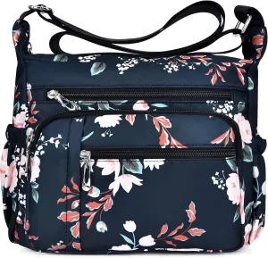 Women Shoulder Handbag Roomy Multiple Pockets Bag Ladies Crossbody Purse Tote Top Handle Satchel