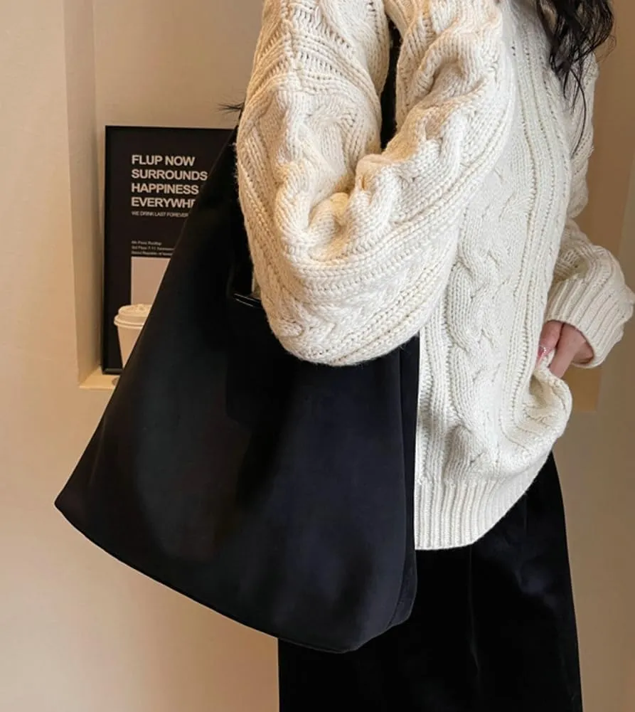 Womens Fashion Shoulder Bags Large Tote Bag Retro Purse Handbag Casual Work Ladies Top Handle Satchel