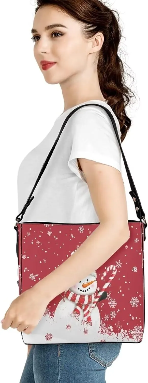 Womens Hobo Bags Large Capacity Tote Shoulder Purse PU Leather Work Tote Bag