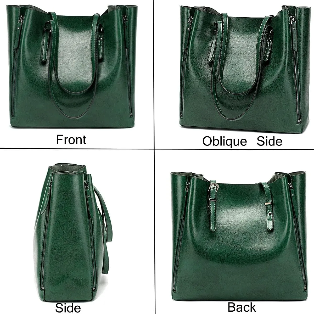 Women’s Leather Handbag Shoulder Bags Work Tote Bag Top Handle Bag Ladies Designer Purses Satchel