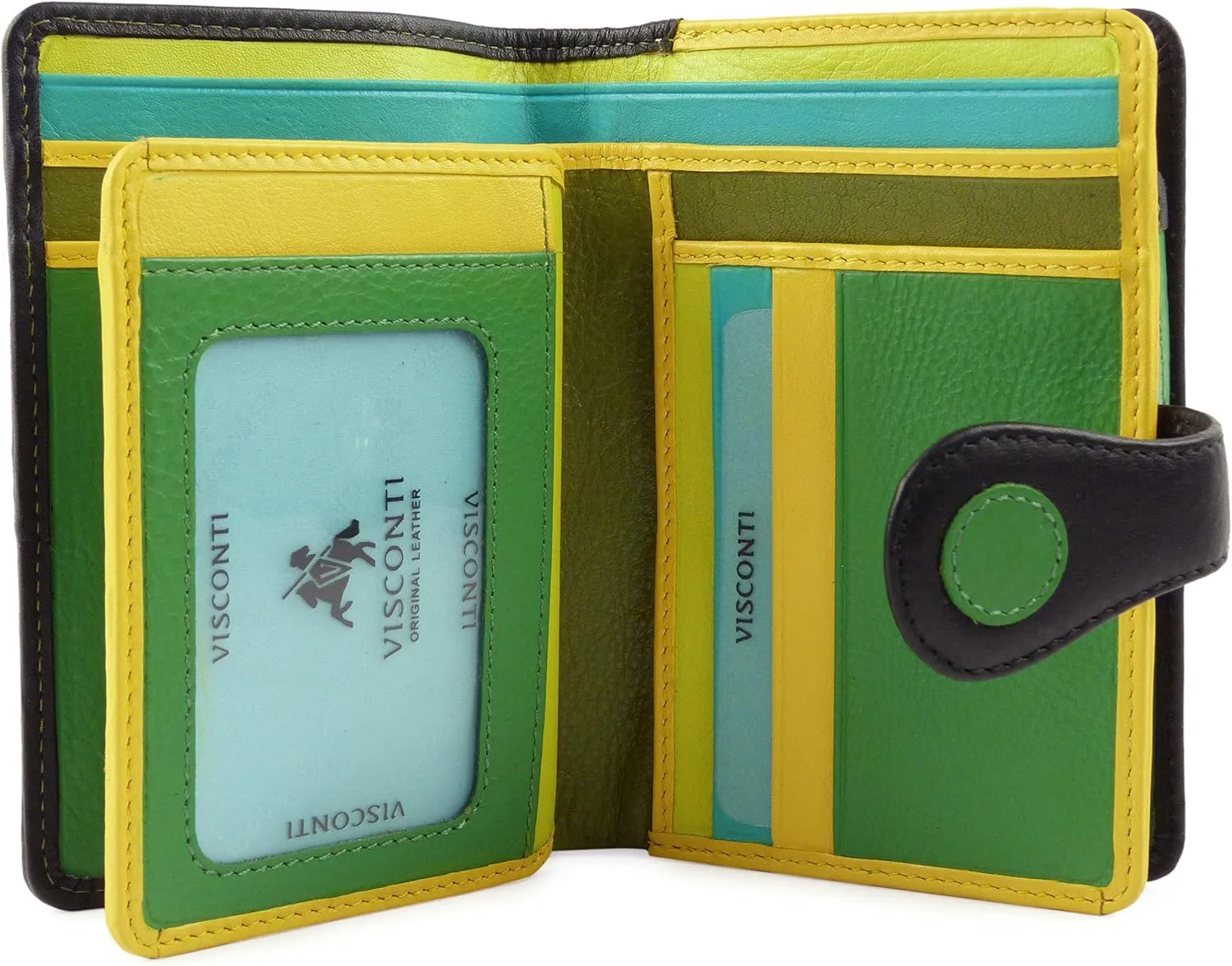 Women's Leather Polka Purse Wallet By Gift Boxed Top Design