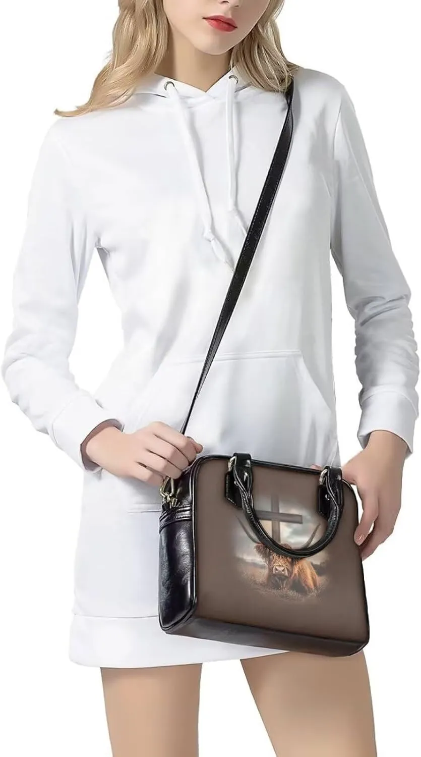 Womens Purses and Handbags Waterproof Satchel Handbag Top Handle Satchel Non Slip Shoulder Bags for Shopping