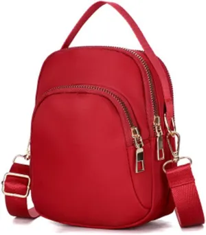 Womens Small Crossbody Bags Phone Purse Mini Girls Shoulder Wallet Handbag Kid Nylon Pouch