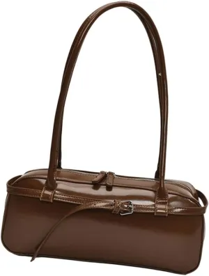 Womens Underarm Small Shoulder Autumn Winter Armpit Top Handle Handbags Trendy Commuting Retro Purse