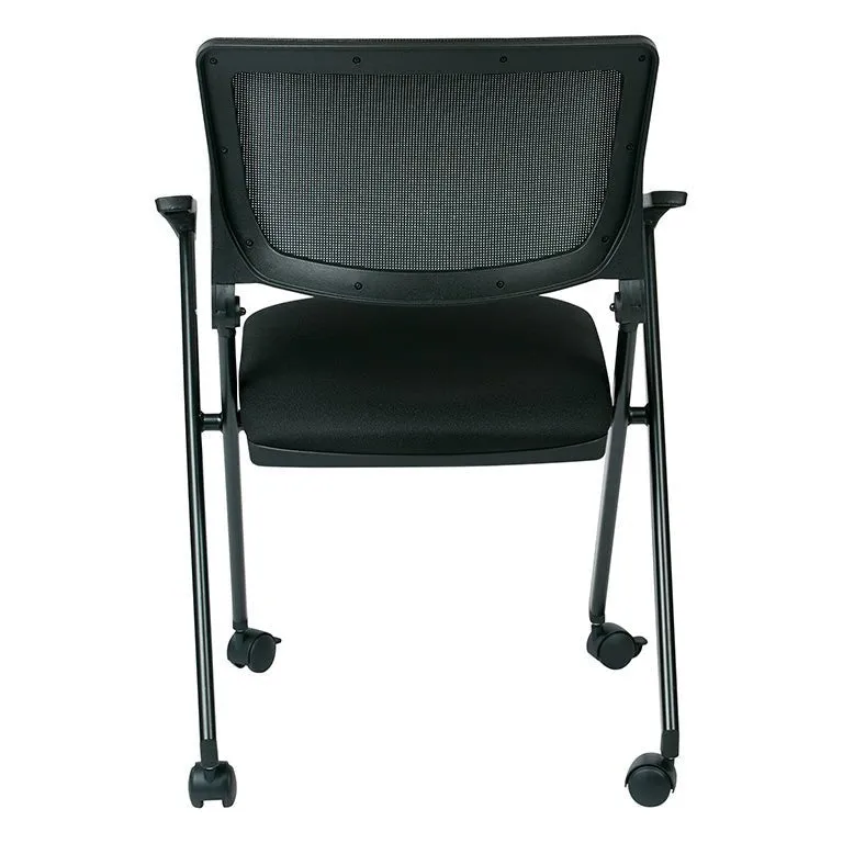 WorkSmart Folding Chair with breathable Mesh Back - FC8483-231