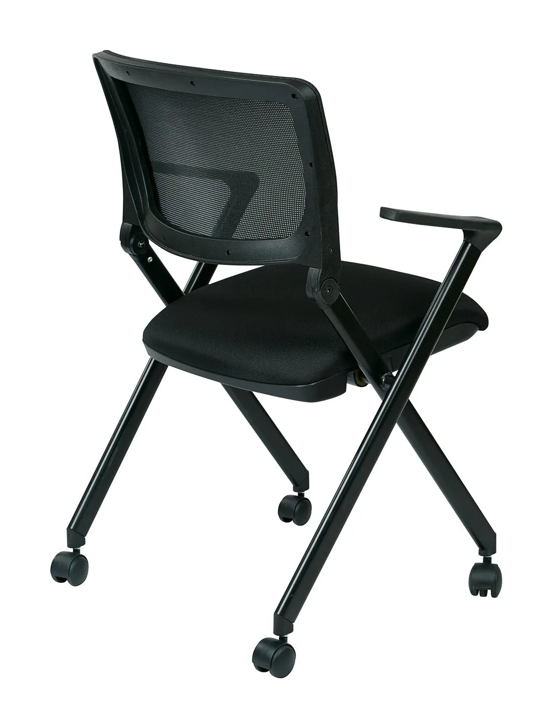 WorkSmart Folding Chair with breathable Mesh Back - FC8483-231
