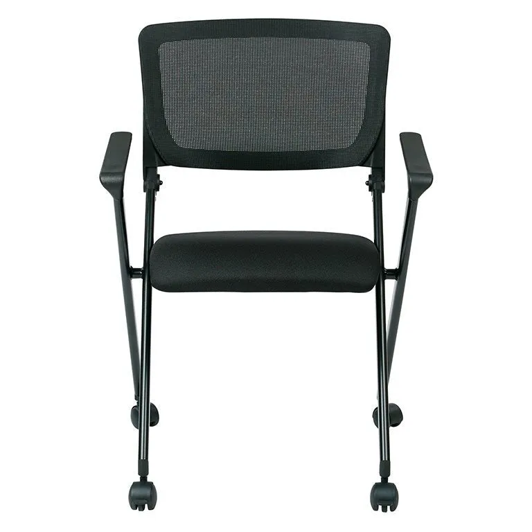 WorkSmart Folding Chair with breathable Mesh Back - FC8483-231
