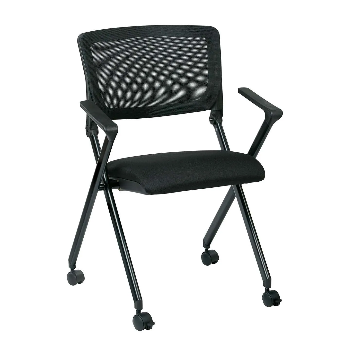 WorkSmart Folding Chair with breathable Mesh Back - FC8483-231
