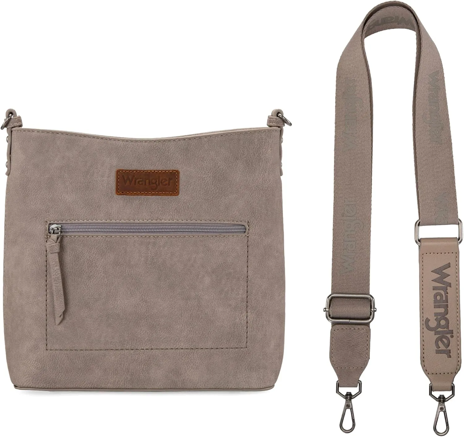 Wrangler Crossbody Bags for Women Lightweight Handbags and Purses Travel Shoulder Purse