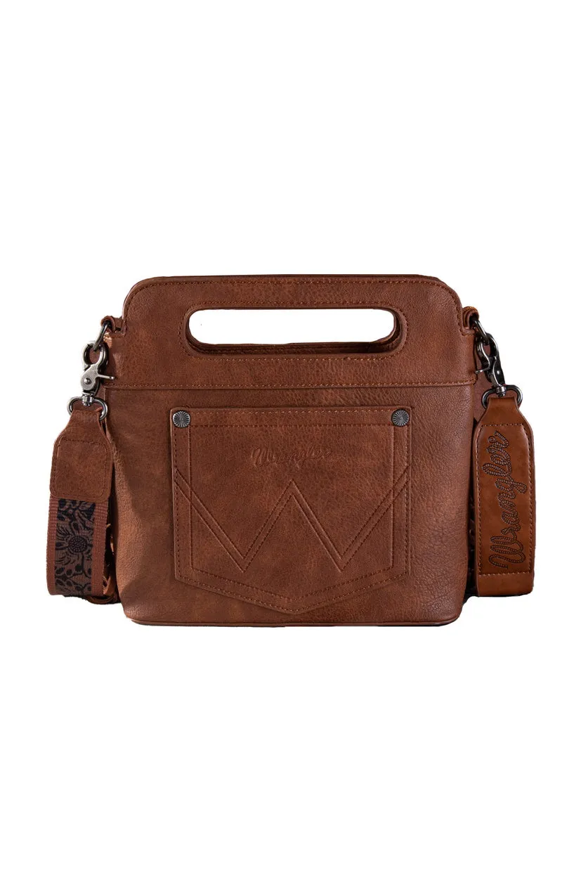 WRANGLER EMBROIDERED FRINGE CROSSBODY BAG (S24/25)