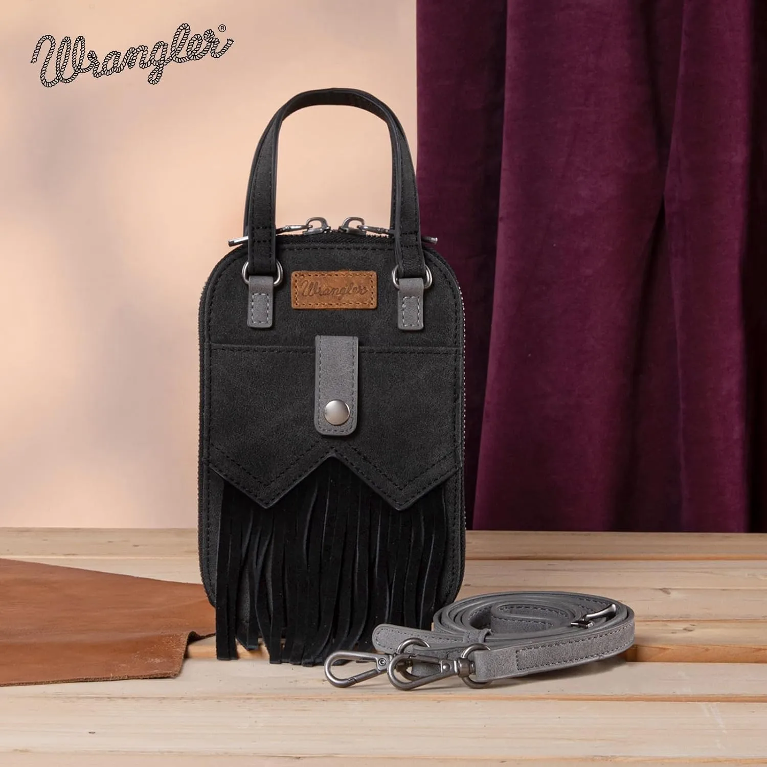 Wrangler Mini Cellphone Purse Crossbody Phone Bag for Women