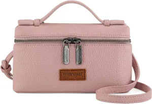 Wrangler Mini Crossbody Bag for Women Top-Handle Handbags Designer Shoulder Cute Purses Trendy