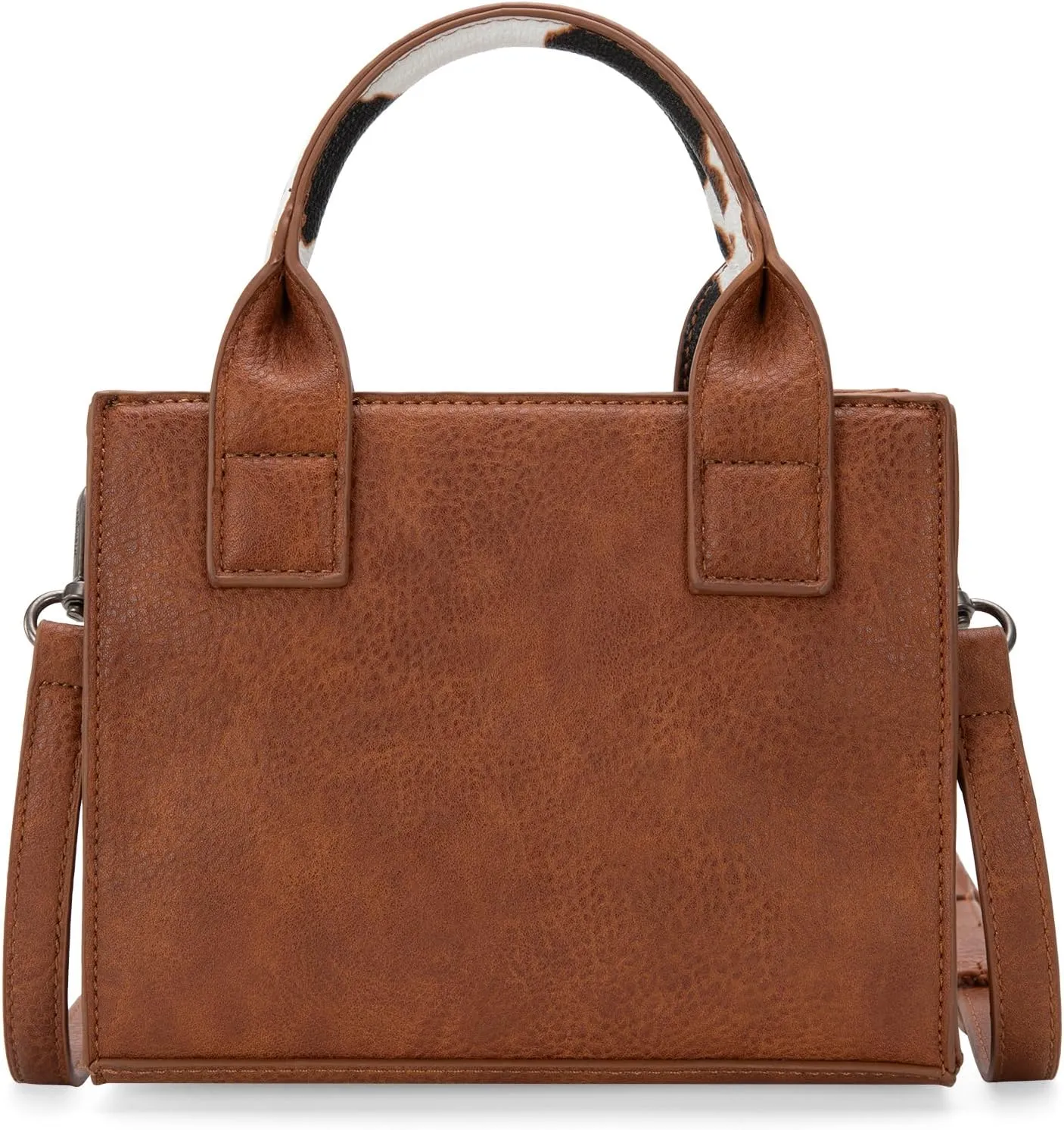 Wrangler Mini Tote Bag for Women Cow Print Western Crossbody Purse