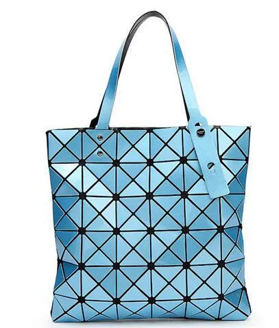 WSYUTUO Handbag Female Folded Ladies Geometric