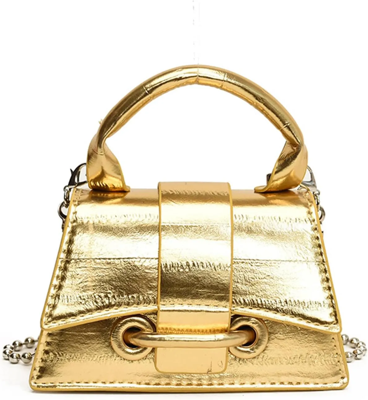 Y2K Top Handle Bag for Women, Stylish Mini Purses Crossbody Shoulder Bags, Clutch for Cocktail Party Prom