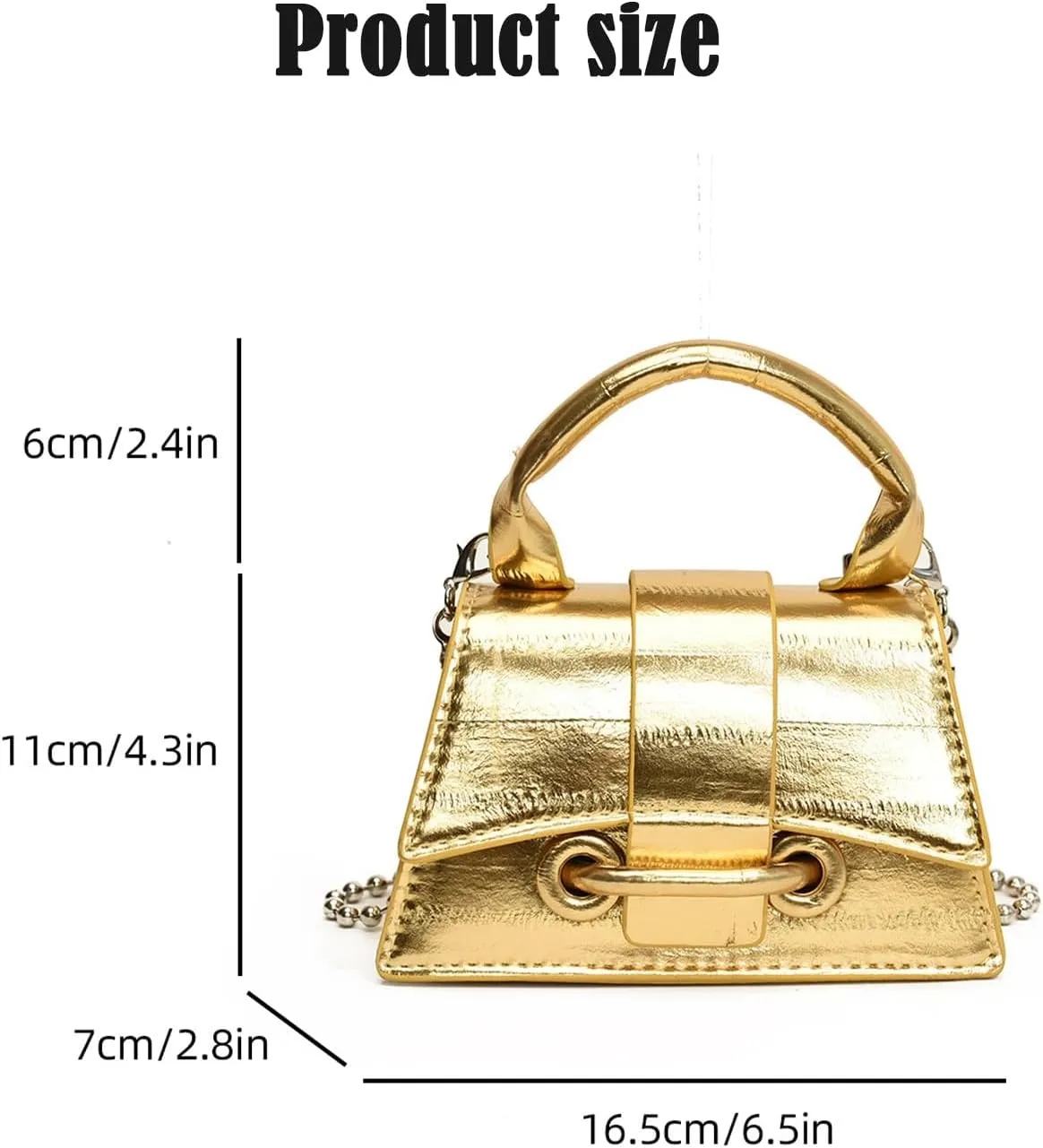 Y2K Top Handle Bag for Women, Stylish Mini Purses Crossbody Shoulder Bags, Clutch for Cocktail Party Prom