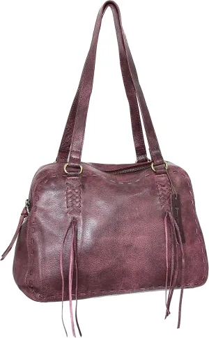 Yara Leather Bowler Bag