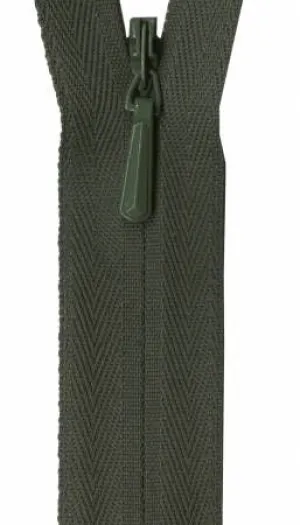 YKK Invisible Zipper - Olive