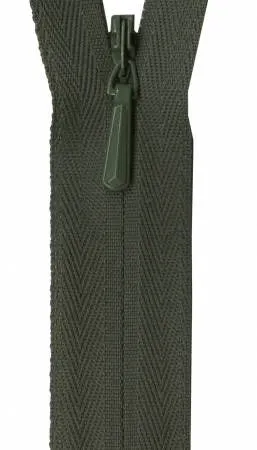YKK Invisible Zipper - Olive