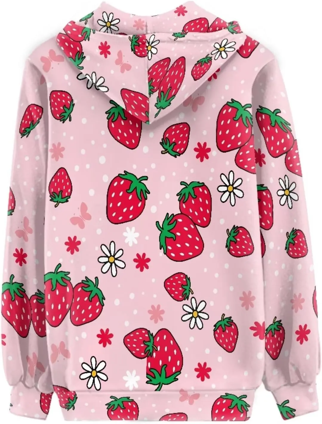 Zip Up Hoodie with Pocket Womens Hoodies for Fall Spring Streetwear Long Sleeve Tops