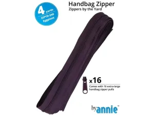 Zippers by Yard - Eggplant